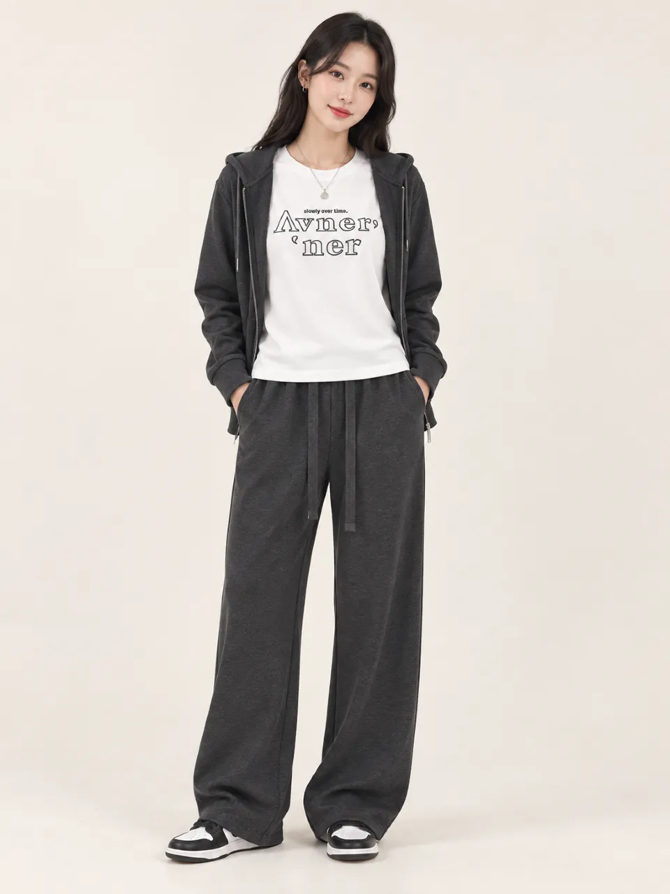 英文字T-shirt-1