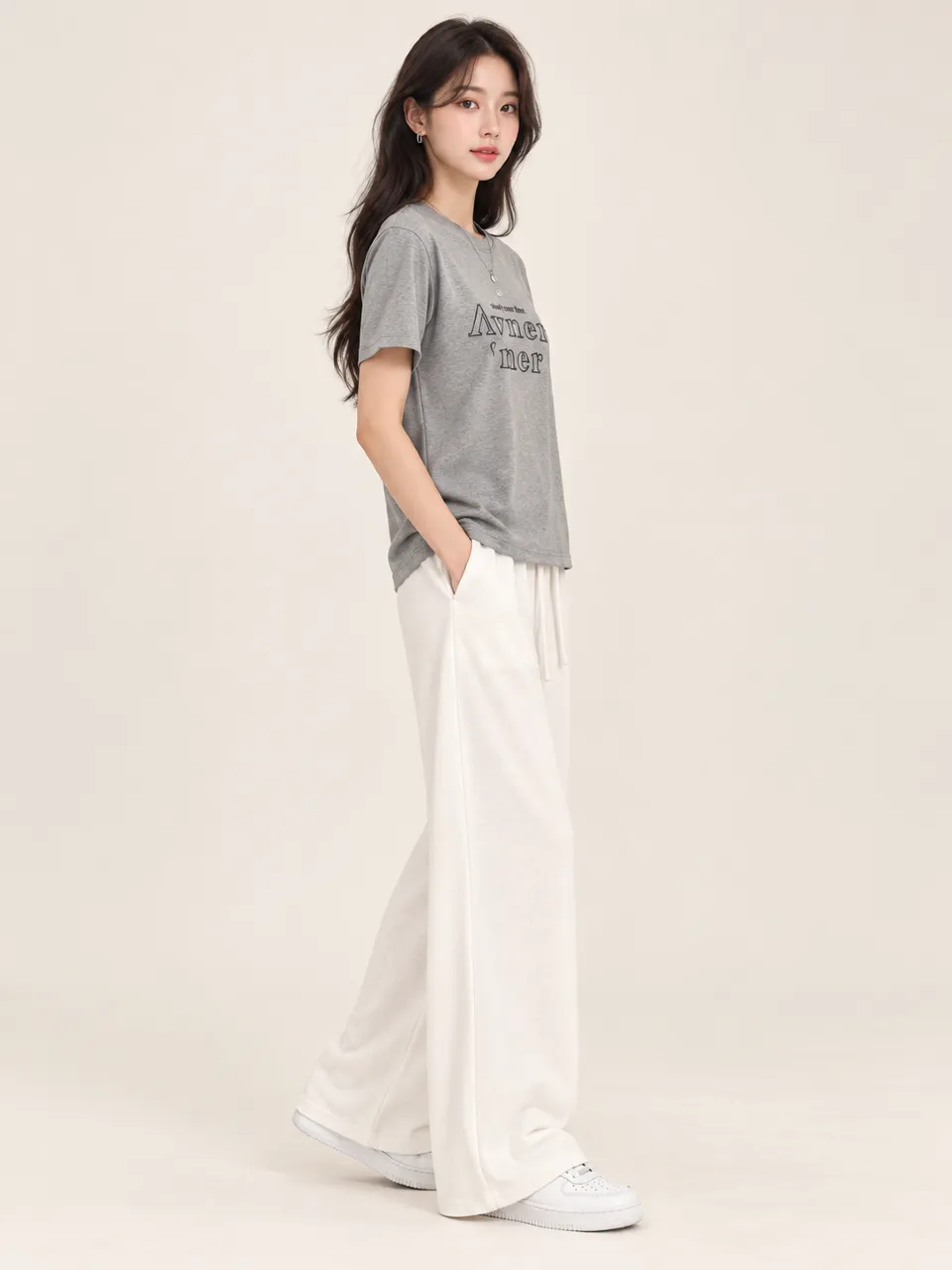 英文字T-shirt-4